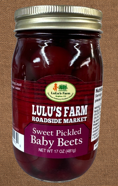 Sweet Pickled Baby Beets