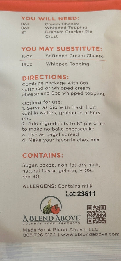 Red Velvet Dessert Mix