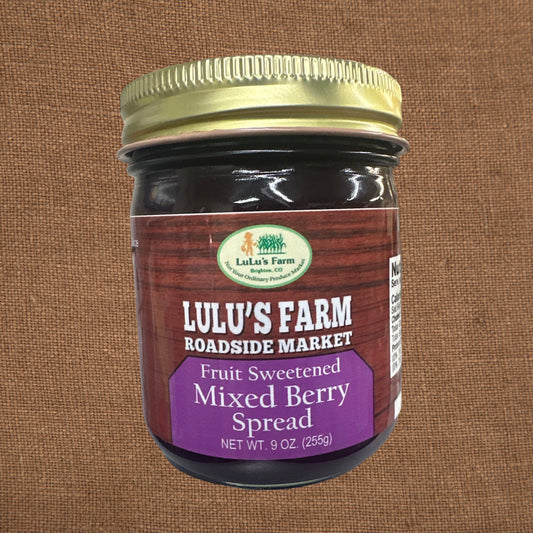 Mixed Berry Spread- Fruit Sweetened