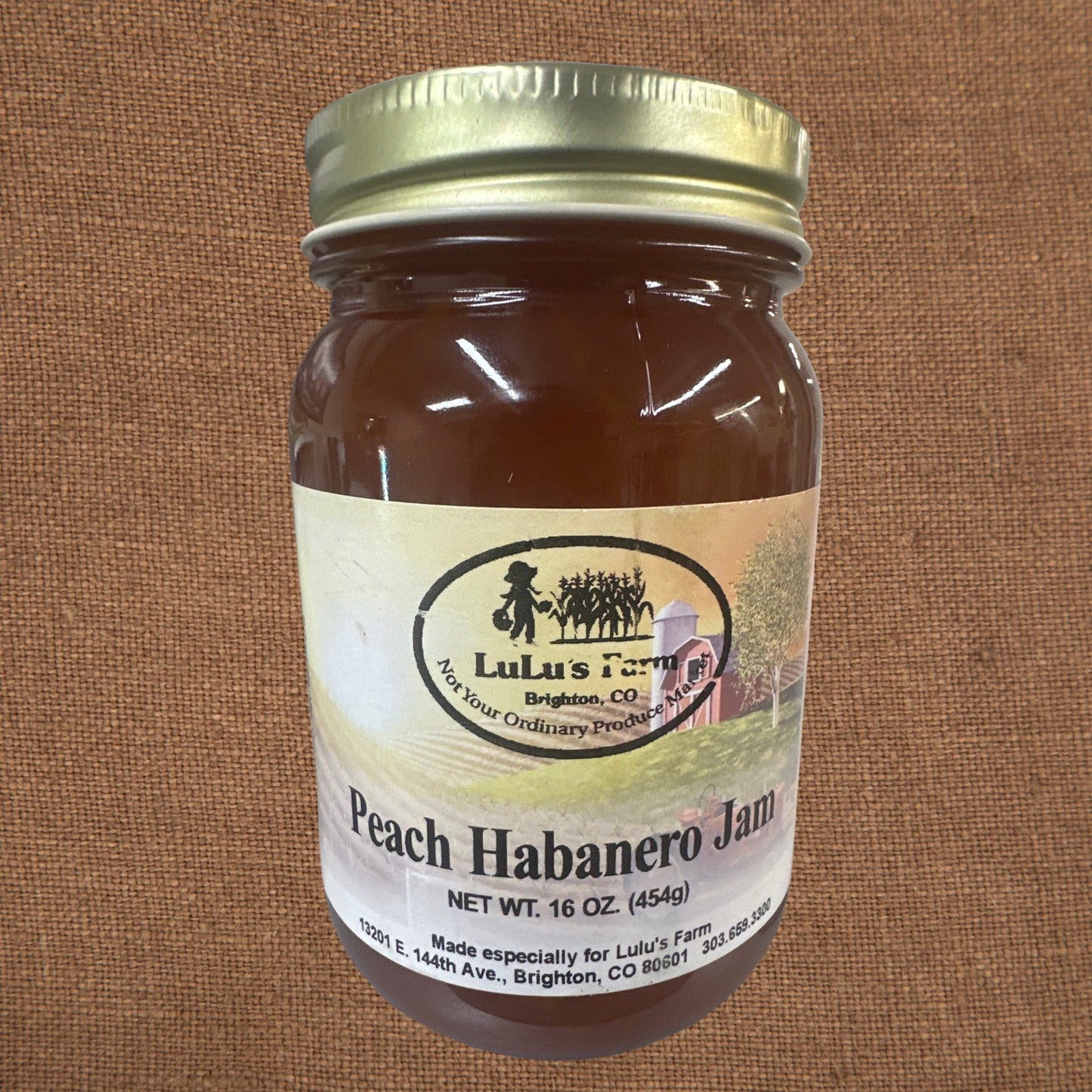 Peach Habanero Jam