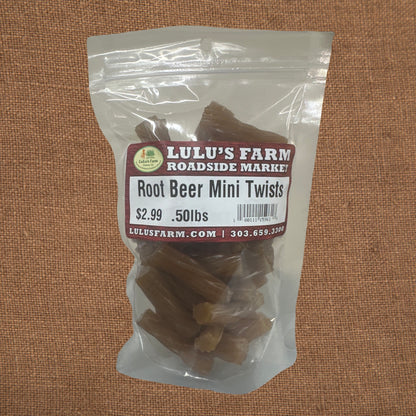 Root Beer Mini Twists