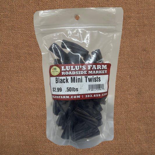 Black Mini Twists