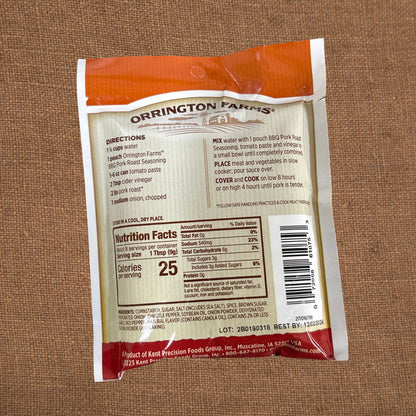 BBQ Pork Roast Seasoning