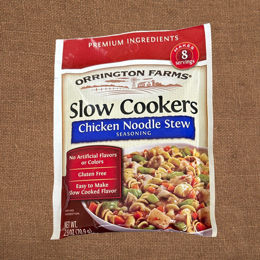 Chicken Noodle Stew Seasoning
