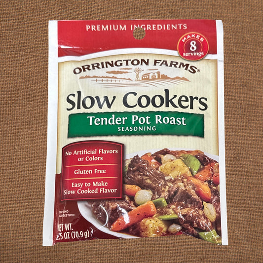 Tender Pot Roast Seasoning