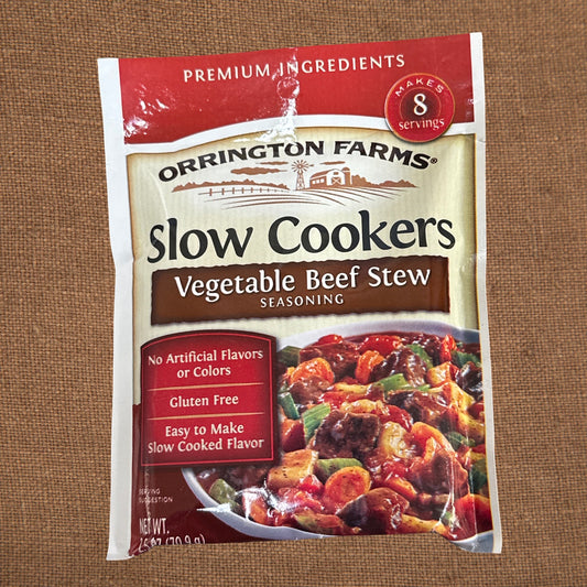 Vegetable Beef Stew Seasoning