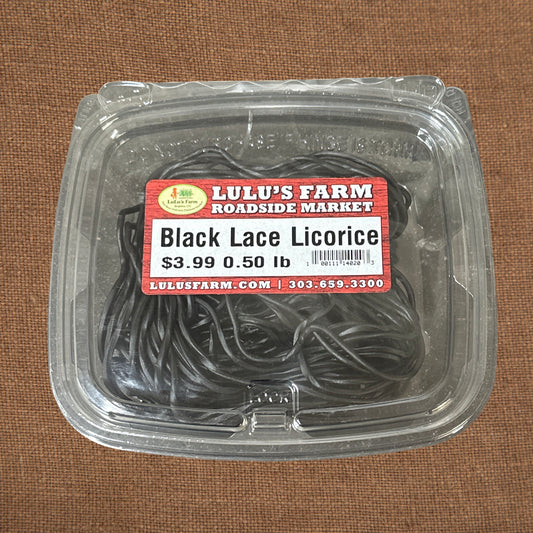 Black Lace Licorice