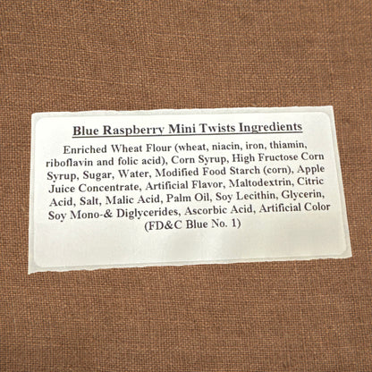 Blue Raspberry Mini Twists