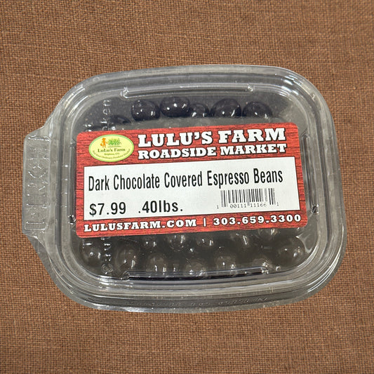 Dark Chocolate Covered Espresso Beans