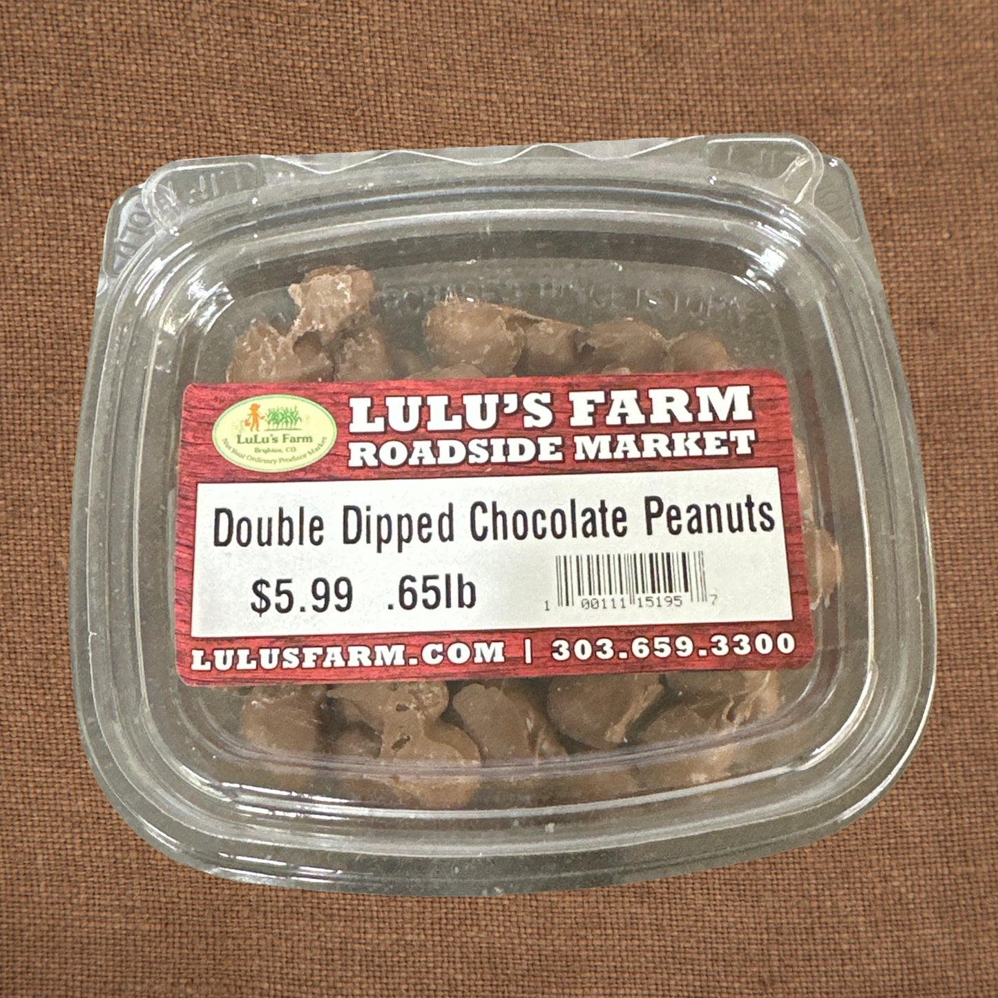 Peanuts Double Chocolate Dipped