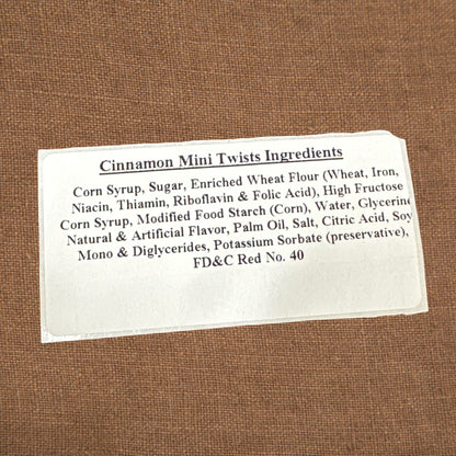 Cinnamon Mini Twists