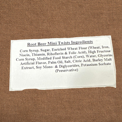 Root Beer Mini Twists