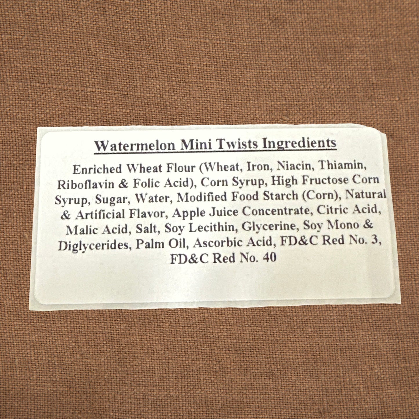 Watermelon Mini Twists