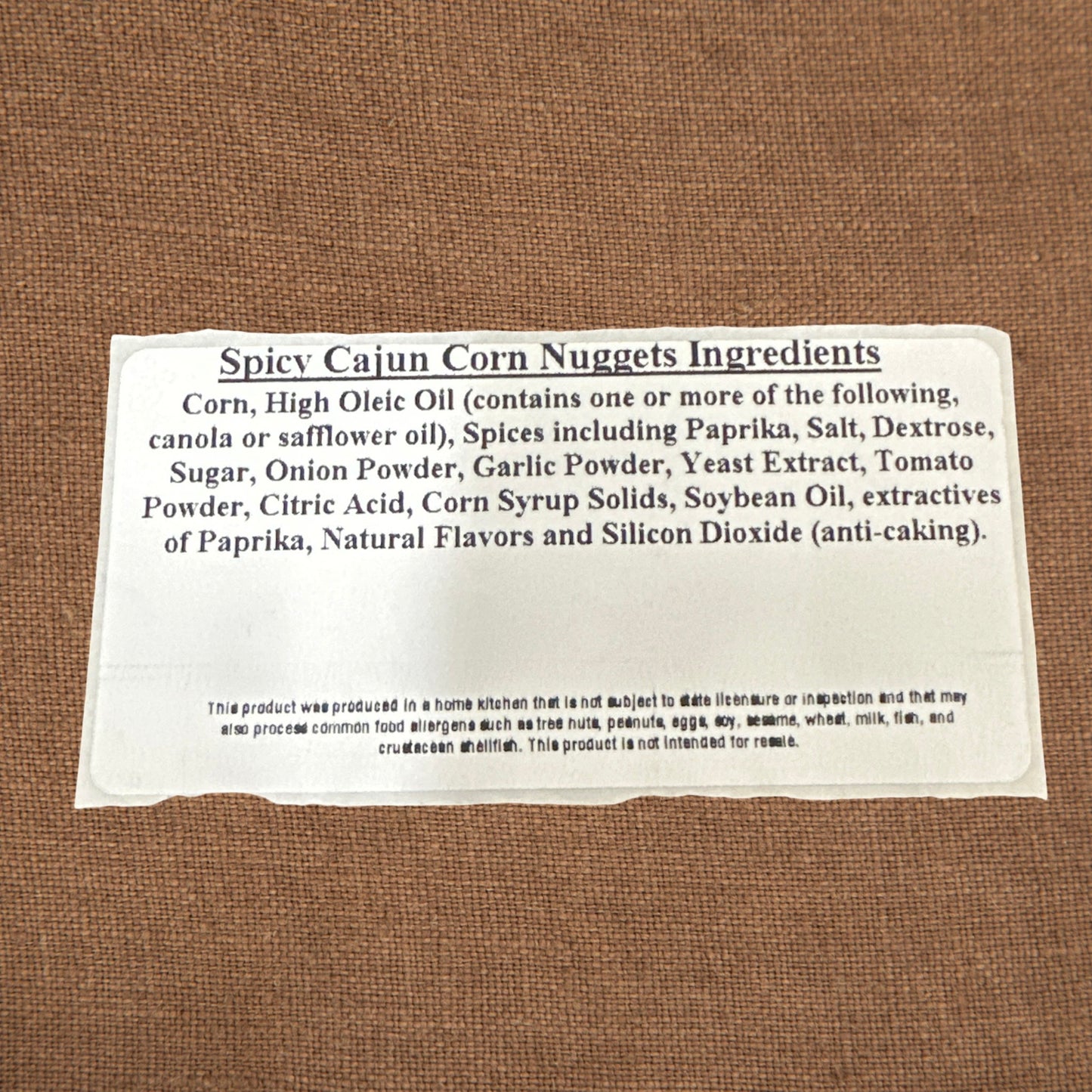 Corn Nuggets Spicy Cajun