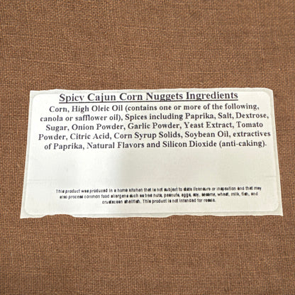Corn Nuggets Spicy Cajun