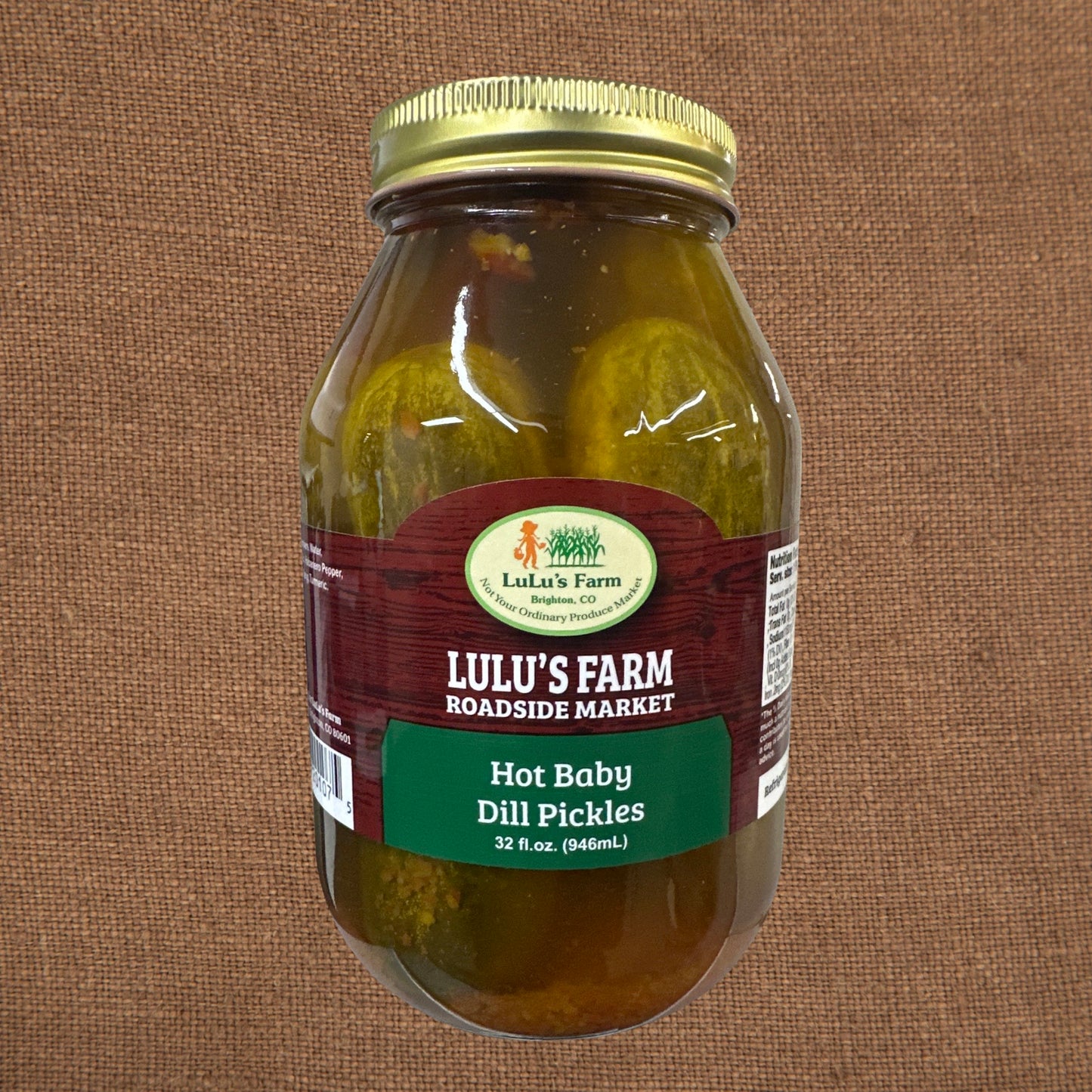 Hot Baby Dill Pickles
