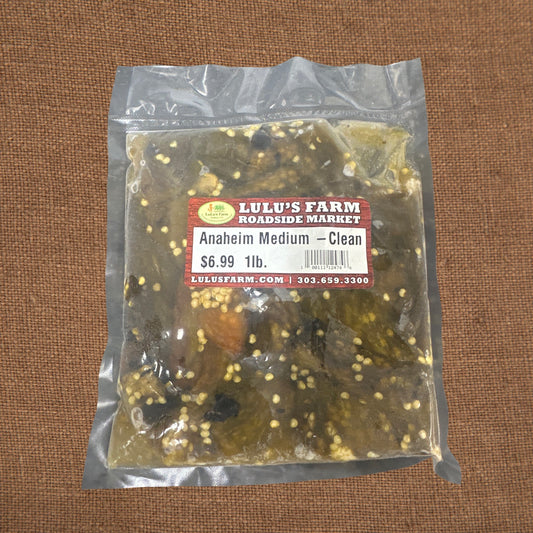 Anaheim Medium Clean 1 lb.
