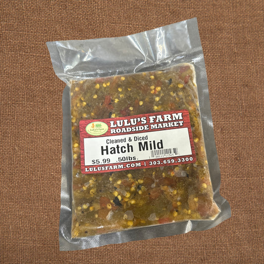Hatch Mild Cleaned & Diced 0.50 lb.