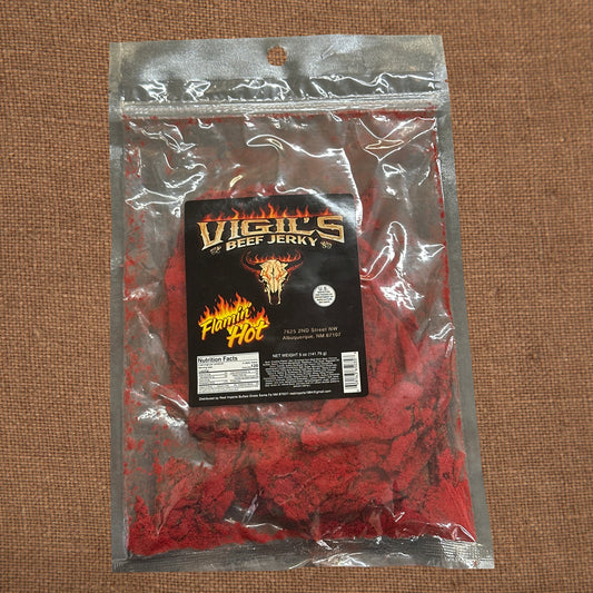 New Mexico Beef Carne Seca Flamin Hot