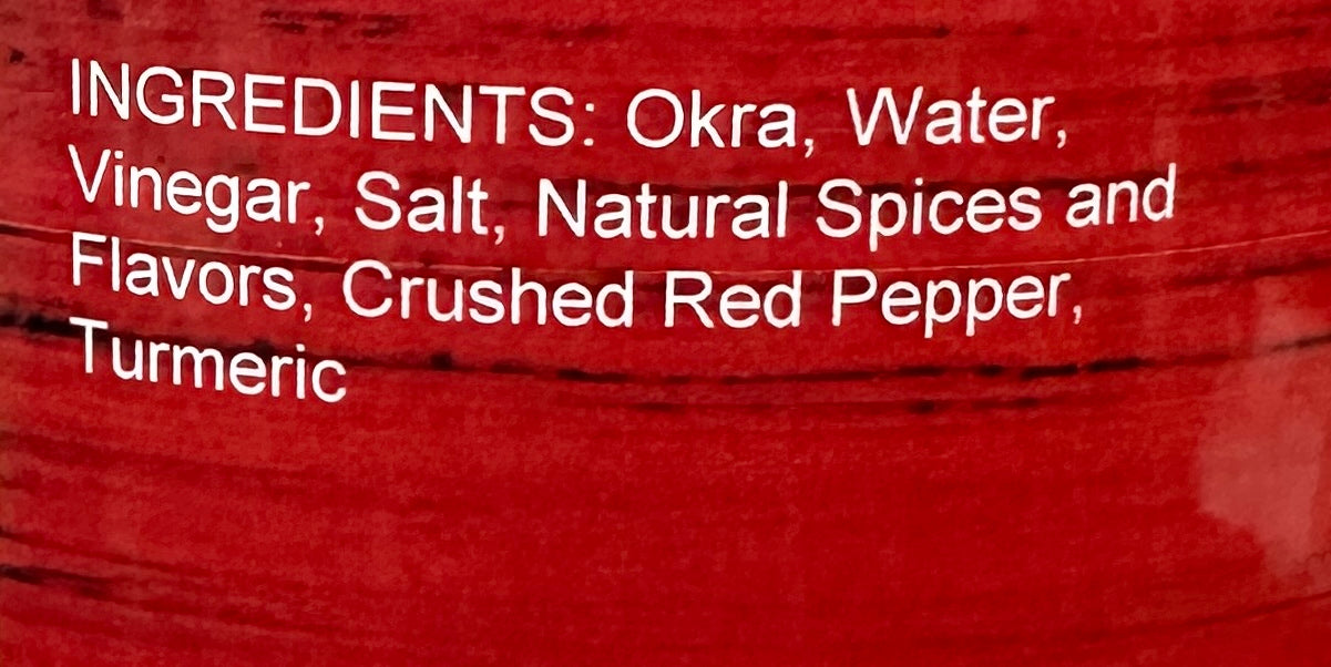 Hot Pickled Okra