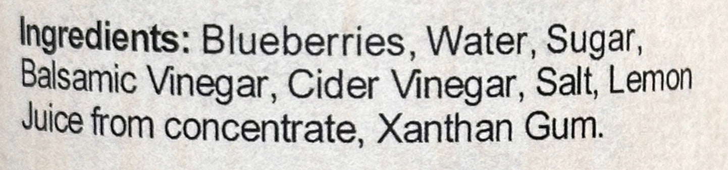 Blueberry Balsamic Vinaigrette