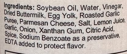Cheesy Garlic Dressing