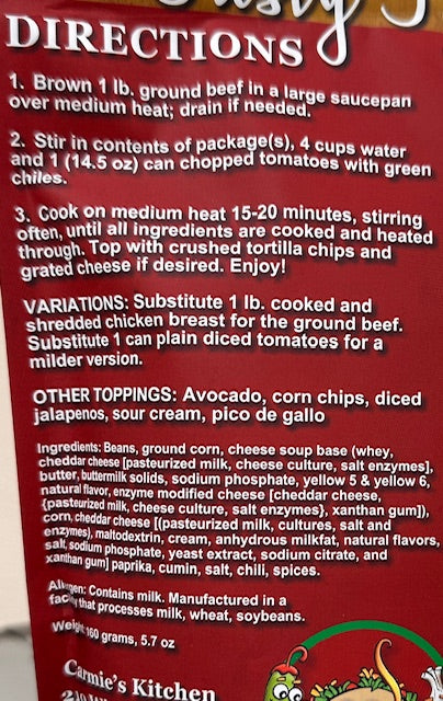 Tasty Taco Soup Mix