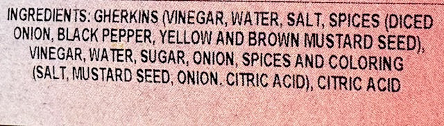 Bread & Butter Gherkins
