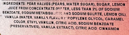 Pear Preserves