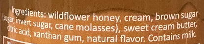 Honey Caramel Gourmet Dessert Sauce