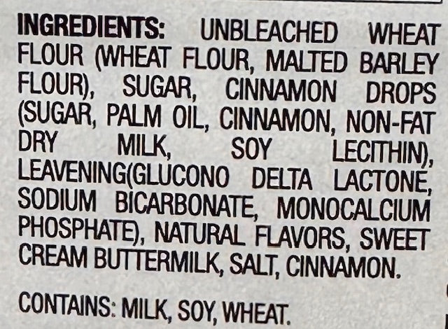 Cinnamon Bun Pancake Mix