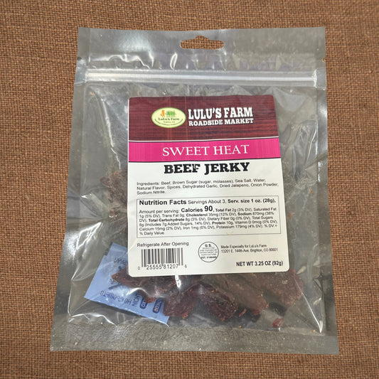 Sweet Heat Beef Jerky