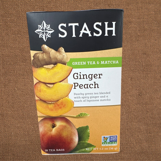 Ginger Peach Green Tea & Matcha