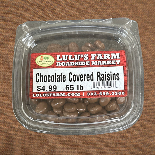 Chocolate Covered Raisins
