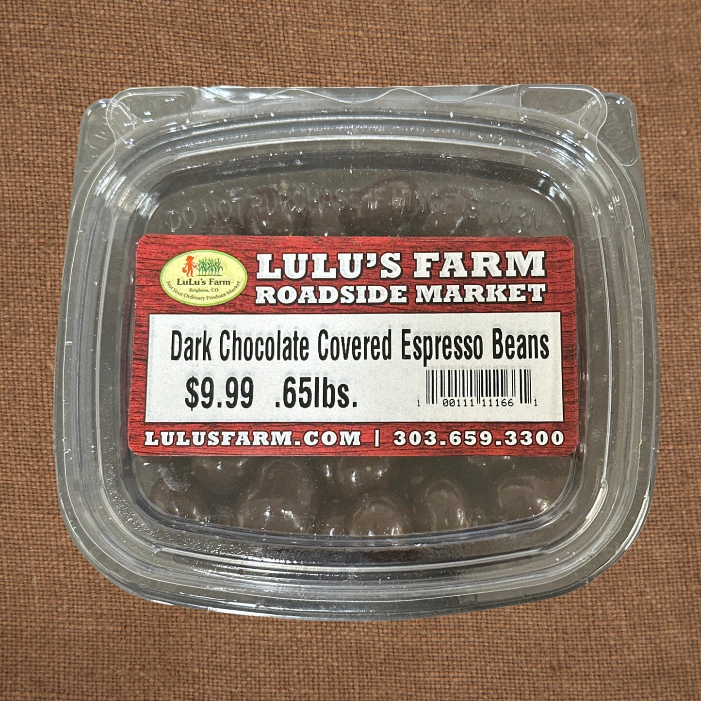 Dark Chocolate Covered Espresso Beans