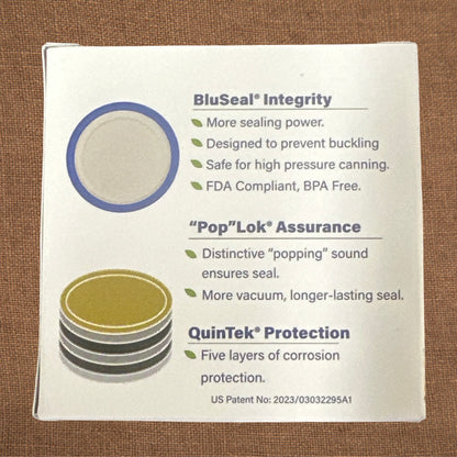 Wide Mouth Lids-12 pk