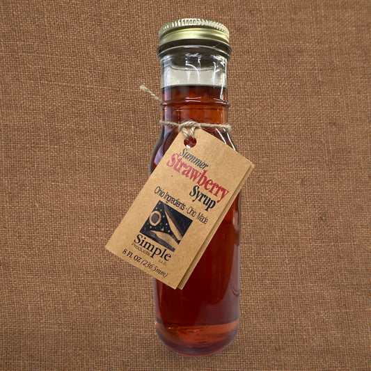Summer Strawberry Syrup