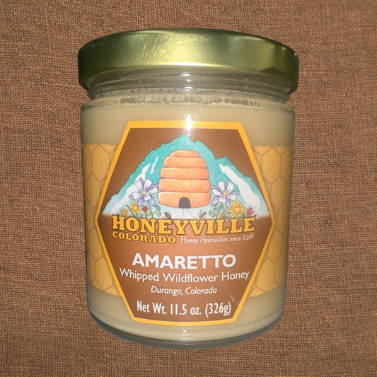 Amaretto Whipped Wildflower Honey